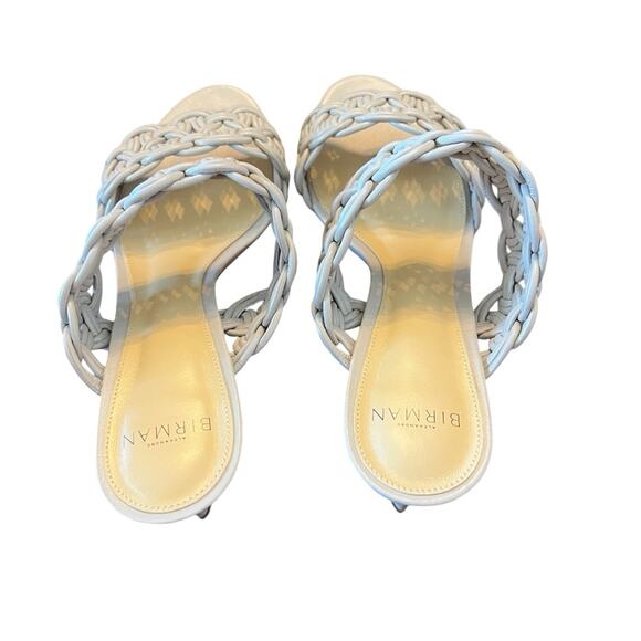 Alexandre Birman Sammy 50MM Braided Leather Sandals Slip On NEW EU 40 US 9 - Picture 7 of 13